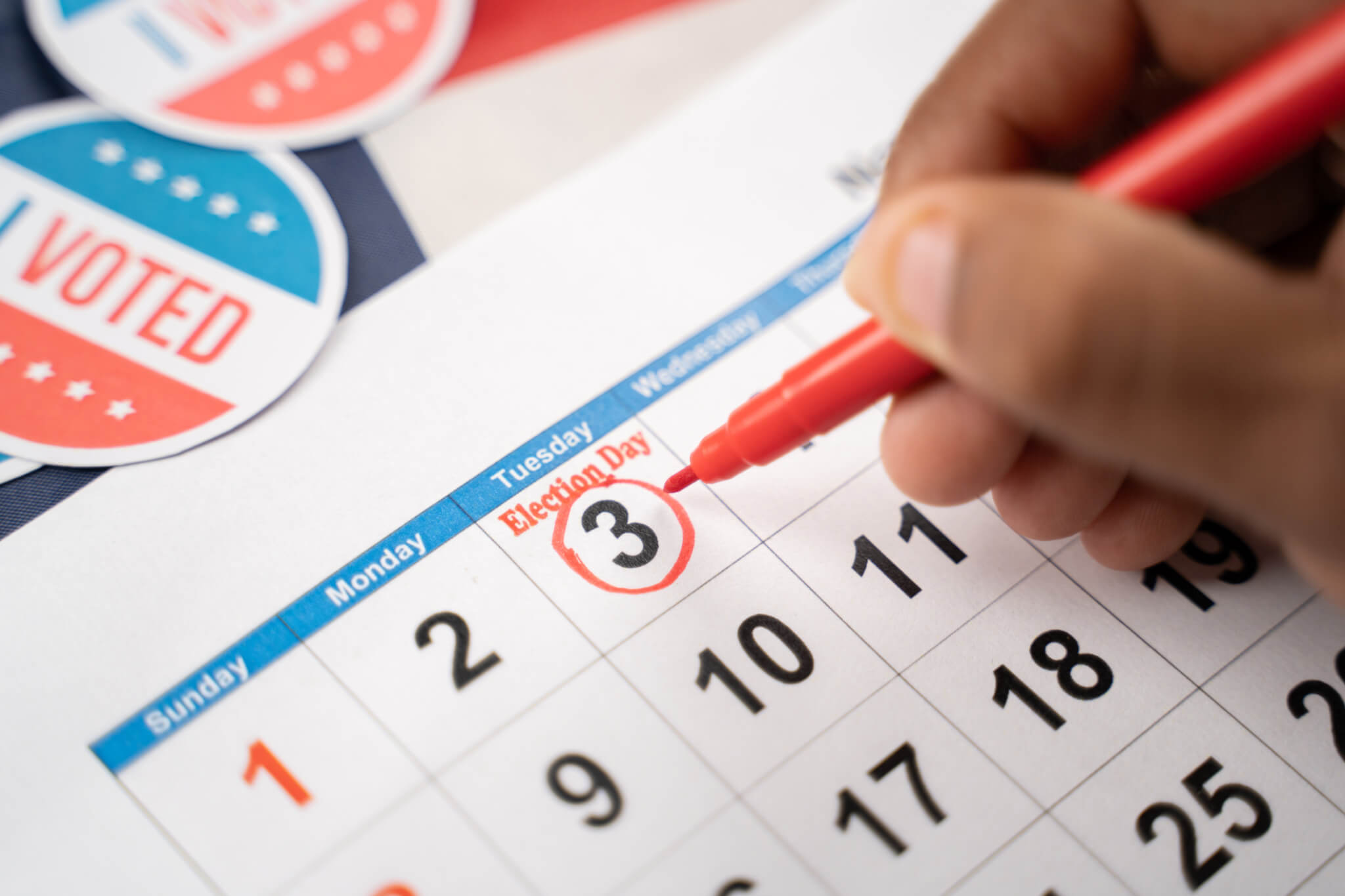 Election Day and User Data