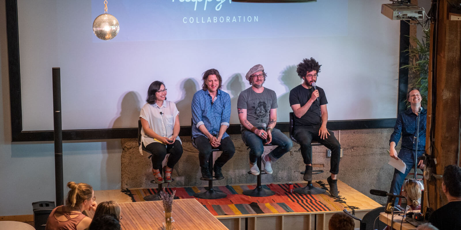 Happy(our): Collaboration Panelists and Moderator