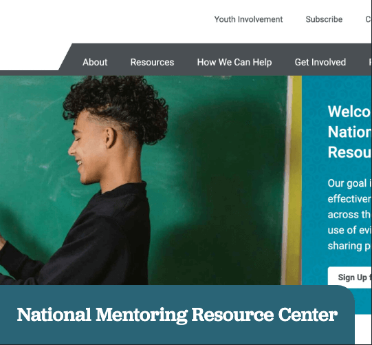 National Mentoring Resource Center Website Screenshot