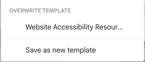 creating an email template