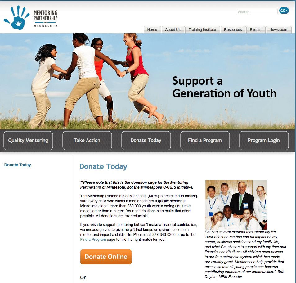 mentormn-old-website