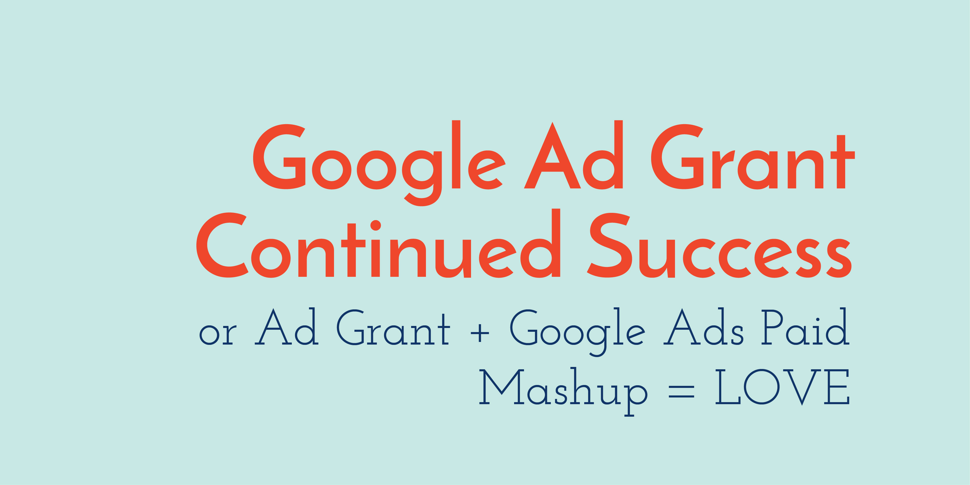 Google Ad Grant Success