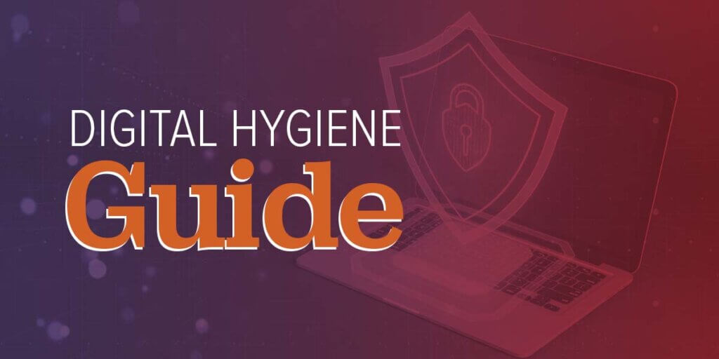 Laptop with large security shield design over it.