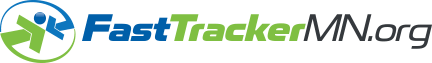 FastTrackerMN.org logo.