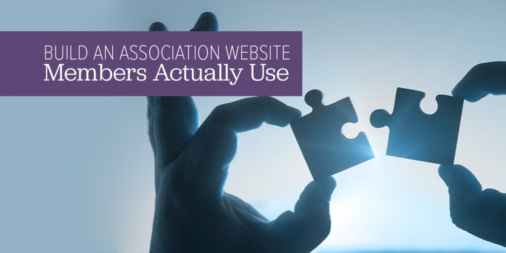 Hands holding two puzzle pieces about to connect against a blue background